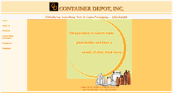 Desktop Screenshot of containerdepotinc.com